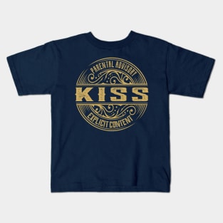 Kiss Vintage Ornament Kids T-Shirt